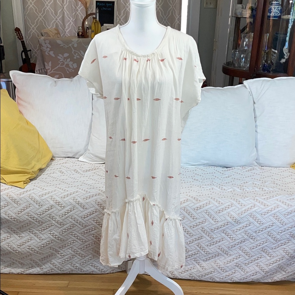 Mirth Jamdani Fabric Caftan